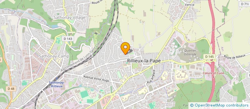 localisation de l'entreprise INFORMATIQUE SERVICE ASSISTANCE  RILLIEUX-LA-PAPE