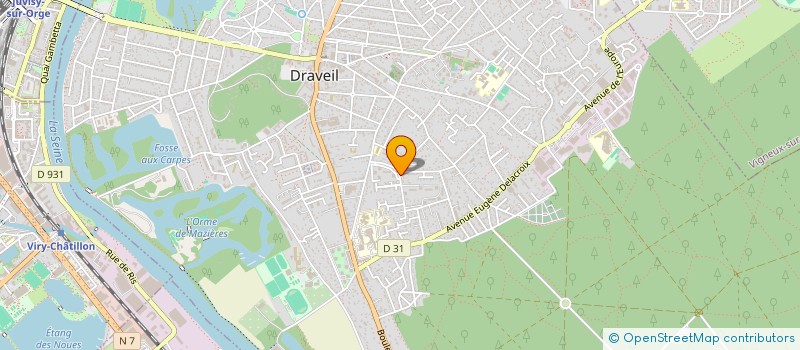 localisation de l'entreprise INFORMATIQUE SOS à DRAVEIL