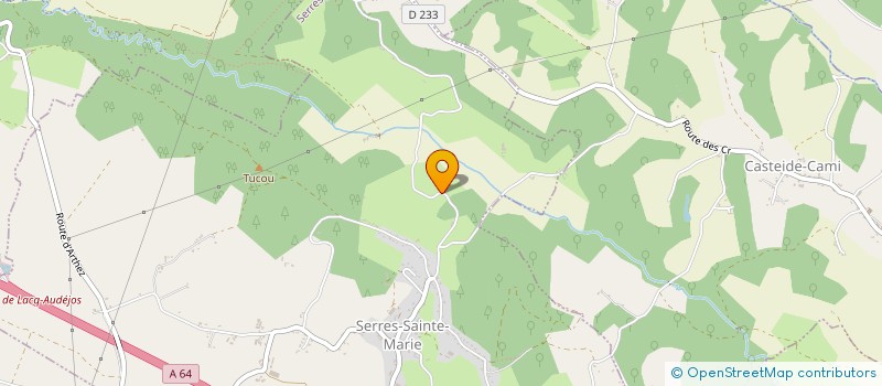localisation de l'entreprise INFORMATIQUE SUD OUEST SERVICE à SERRES-SAINTE-MARIE