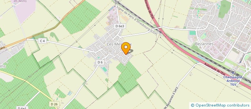 localisation de l'entreprise INFORMATIQUE SUR MESURE  LES MESNEUX