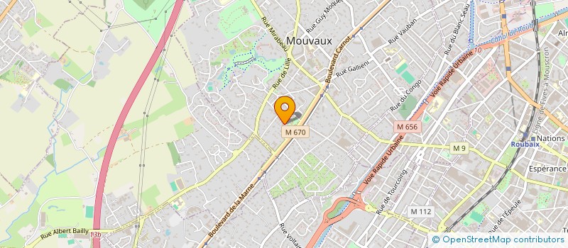 localisation de l'entreprise INFORMATIQUE TECHNIQUE ET MAINTENANCE à MOUVAUX