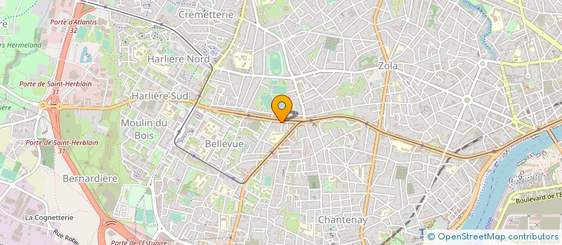 localisation de l'entreprise INFORMATIQUE TELEMATIQUE ATLANTIQUE à NANTES