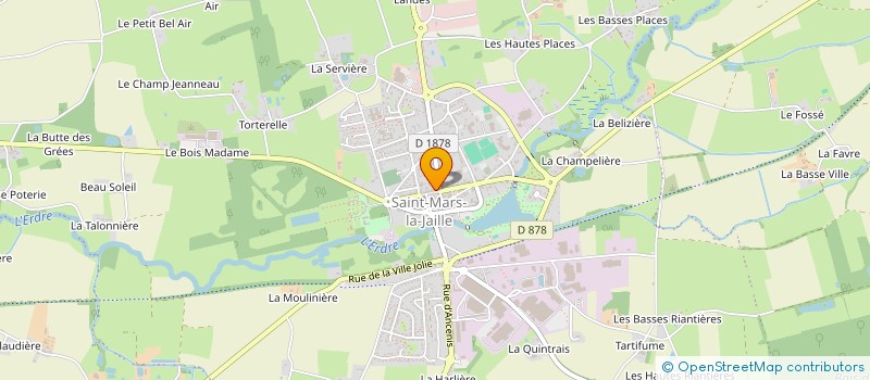 localisation de l'entreprise INFORMATIQUE, TELEPHONIE, DOMOTIQUE ET MULTIMEDIA  VALLONS-DE-L'ERDRE