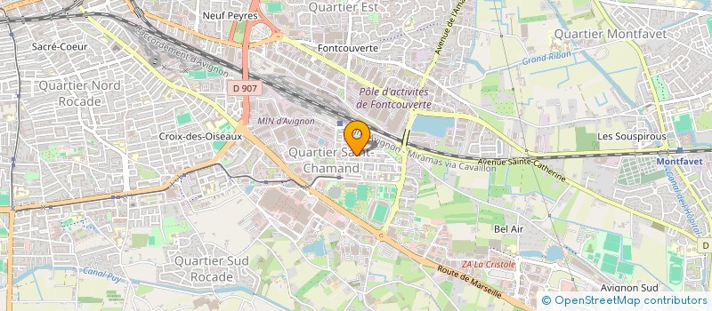 localisation de l'entreprise INFORMATISACTION SARL à AVIGNON