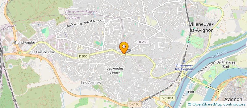 localisation de l'entreprise INFORMATISATION ORGANISATION SERVICE à LES ANGLES