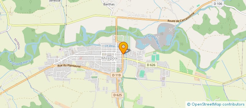 localisation de l'entreprise INFORMECOBAT  GRISOLLES