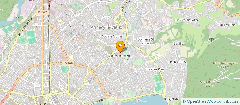 localisation de l'entreprise INFORMELEC à ANNECY
