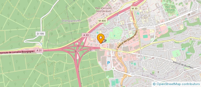 localisation de l'entreprise INFORMIS à LAXOU