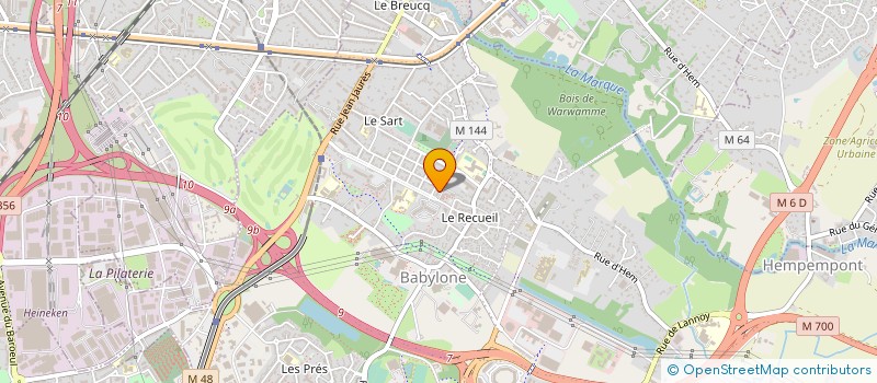 localisation de l'entreprise INFORMUSIC à VILLENEUVE-D'ASCQ