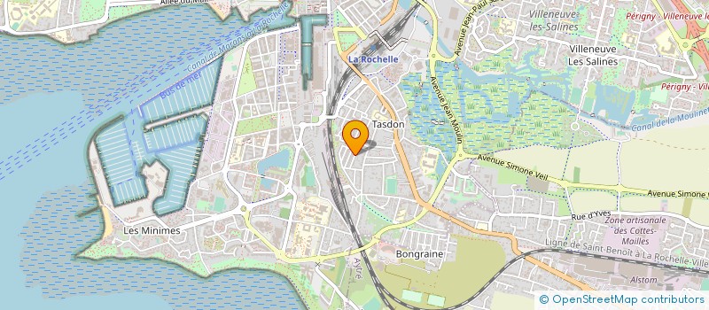 localisation de l'entreprise INFORNAV à LA ROCHELLE