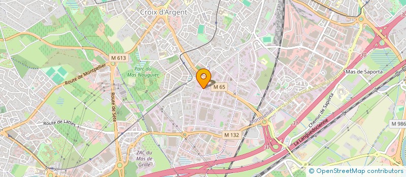 localisation de l'entreprise INFORS ALTERNANCE à MONTPELLIER