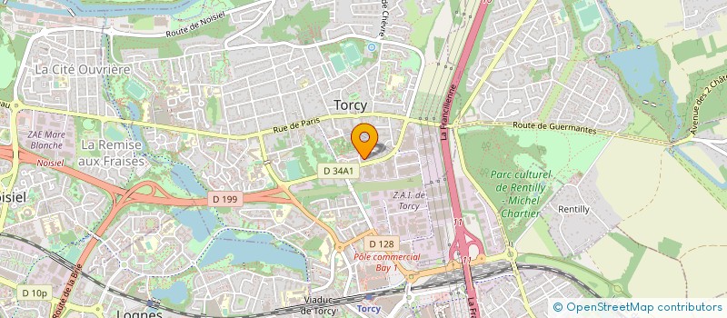 localisation de l'entreprise INFORSYS  TORCY