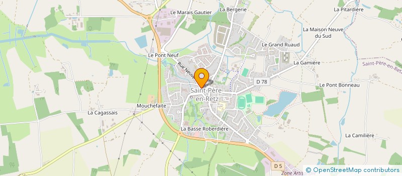 localisation de l'entreprise INFOSTAT MARKETING à SAINT-PERE-EN-RETZ