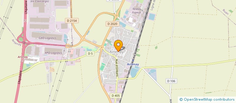 localisation de l'entreprise INFOSURR à LION-EN-BEAUCE