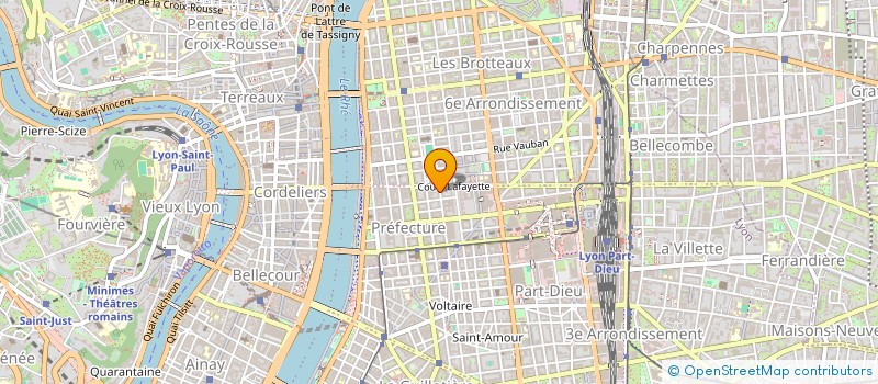 localisation de l'entreprise INFOSYSTEM à LYON