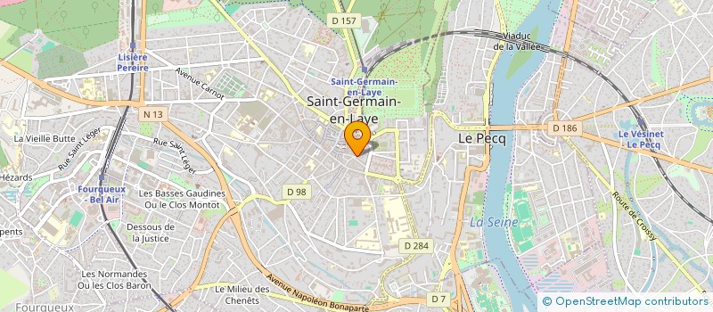 localisation de l'entreprise INFOSYVELINES  SAINT-GERMAIN-EN-LAYE