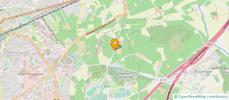localisation de l'entreprise INFOTECH AUTOMATION à MONTPELLIER