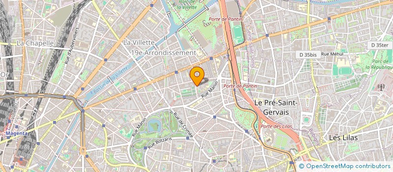 localisation de l'entreprise INFOTEM CONSEILS  PARIS