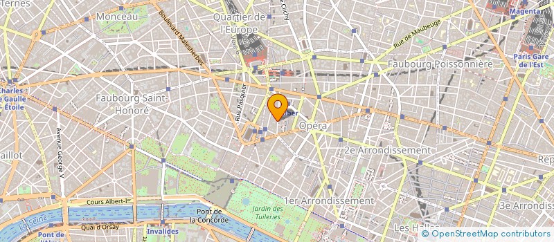 localisation de l'entreprise INFOTOURISM  PARIS