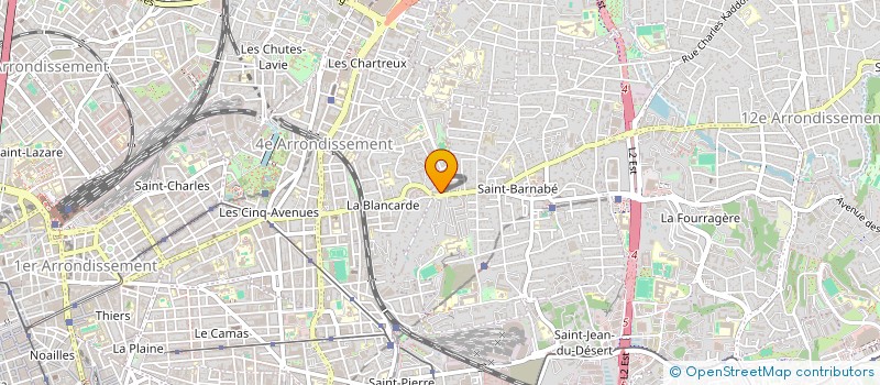 localisation de l'entreprise INFPILA à MARSEILLE 12EME