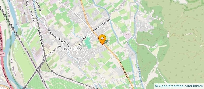 localisation de l'entreprise INFRA BTP  CHEVAL-BLANC