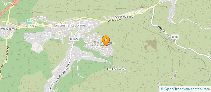 localisation de l'entreprise INFRA CONSEILS  ENSUES-LA-REDONNE