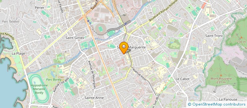 localisation de l'entreprise INFRA-EXPERT à MARSEILLE