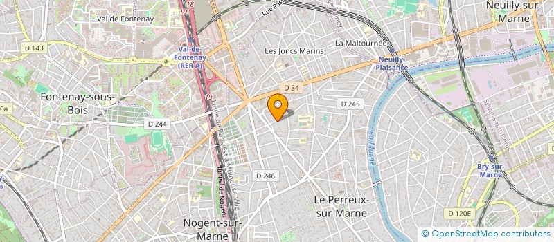 localisation de l'entreprise INFRA MIND  LE PERREUX-SUR-MARNE