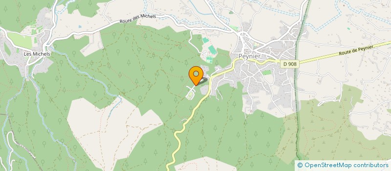 localisation de l'entreprise INFRABUILDER  PEYNIER