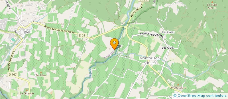 localisation de l'entreprise INFRAGY CAPITAL SOLUTIONS  TAULIGNAN