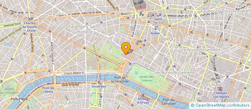 localisation de l'entreprise INFRAM ENERGY MANAGEMENT SAS  PARIS