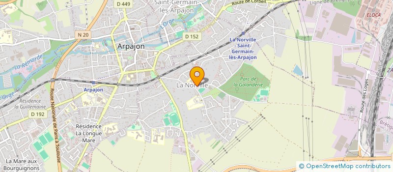 localisation de l'entreprise INFRAROUGE  LA NORVILLE