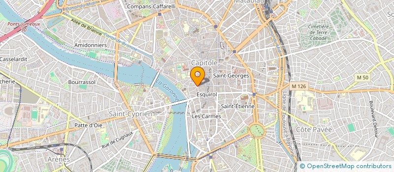 localisation de l'entreprise INFRAROUGE RECHERCHES INTERNATIONAL à TOULOUSE