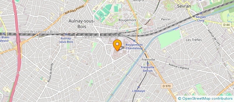 localisation de l'entreprise INFRAROUGE SECURITE à AULNAY-SOUS-BOIS
