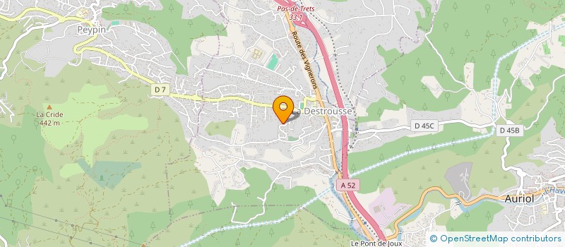 localisation de l'entreprise INFRAROUGE TECHNOLOGIE CONTROLE à MARSEILLE