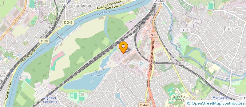 localisation de l'entreprise INFRASOL CONSEIL à VIGNEUX-SUR-SEINE
