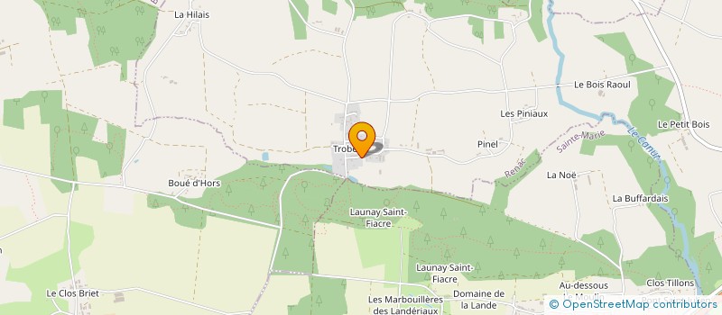 localisation de l'entreprise INFRATECH à RENAC