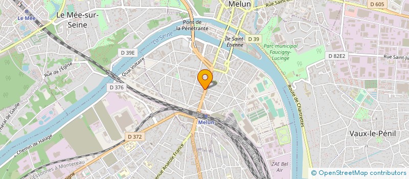 localisation de l'entreprise INFREK à MELUN