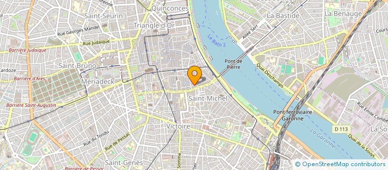 localisation de l'entreprise INFUSED STUDIO  BORDEAUX