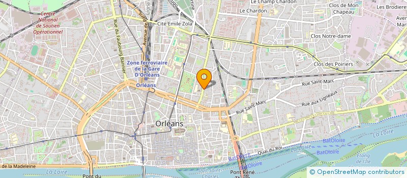 localisation de l'entreprise INFUSION DE BEAU'THE à ORLEANS