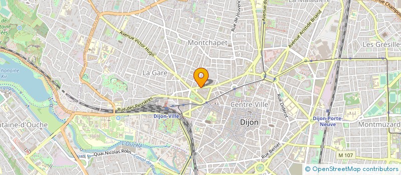 localisation de l'entreprise INFUZ à DIJON