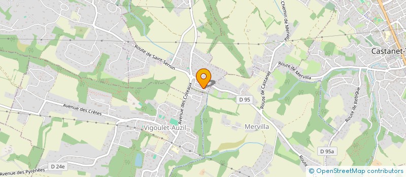 localisation de l'entreprise INFYNERGIE  PECHBUSQUE