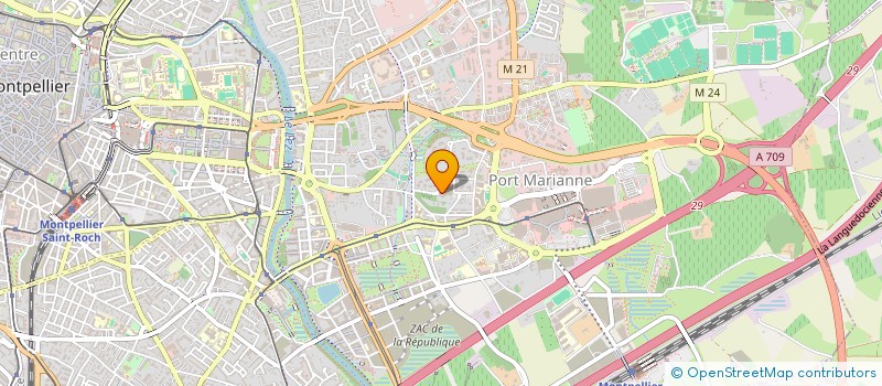 localisation de l'entreprise ING&CO à MONTPELLIER