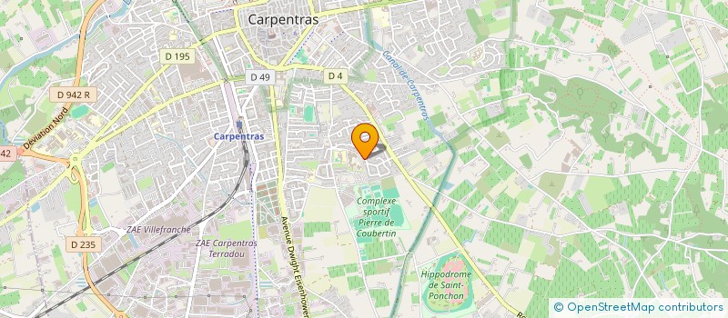 localisation de l'entreprise ING'ECO à CARPENTRAS