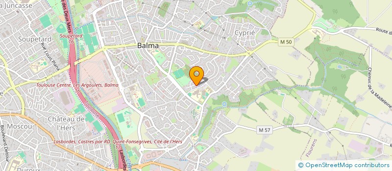 localisation de l'entreprise ING FONCIER à BALMA