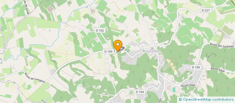 localisation de l'entreprise ING INDUSTRIE à ROUSSILLON