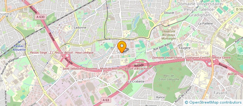localisation de l'entreprise ING RESEAUX à PESSAC