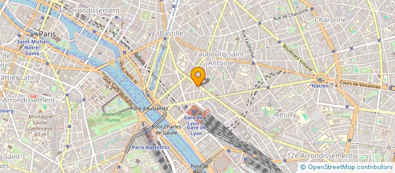 localisation de l'entreprise INGA  PARIS