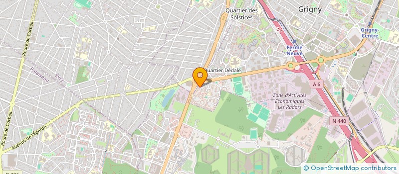 localisation de l'entreprise INGA CONSULTING à GRIGNY