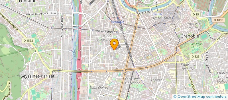 localisation de l'entreprise INGAGE à GRENOBLE